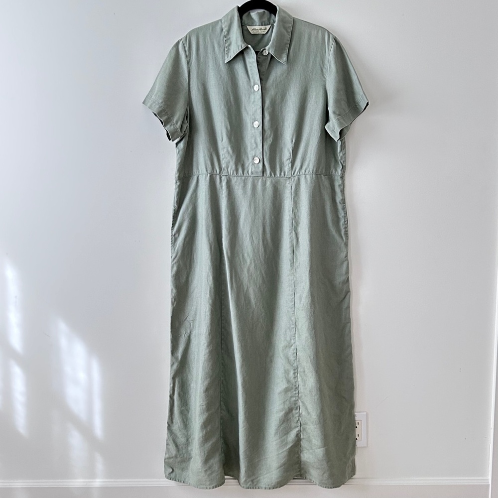 Eddie Bauer Green Maxi Dress